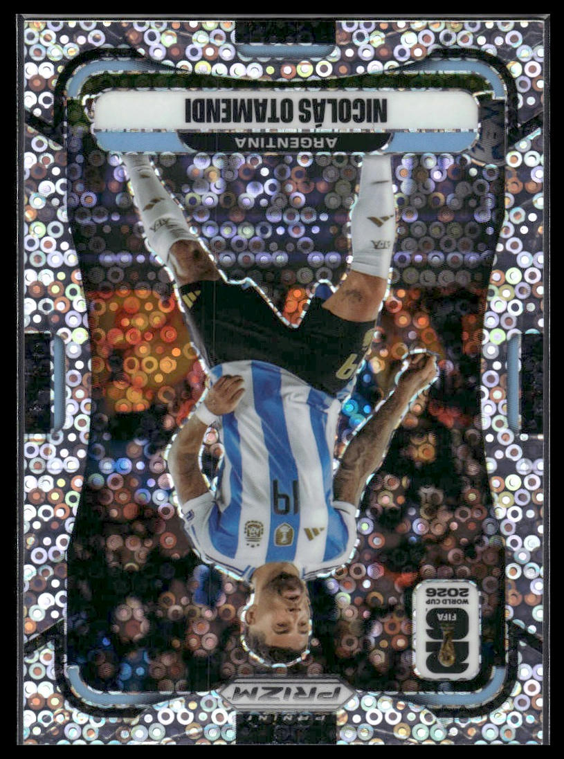 2026 Panini Prizm FIFA World Cup #12 Nicolas Otamendi Disco Prizm