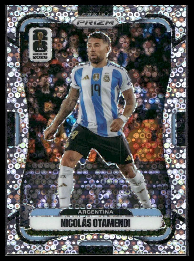 2026 Panini Prizm FIFA World Cup #12 Nicolas Otamendi Disco Prizm