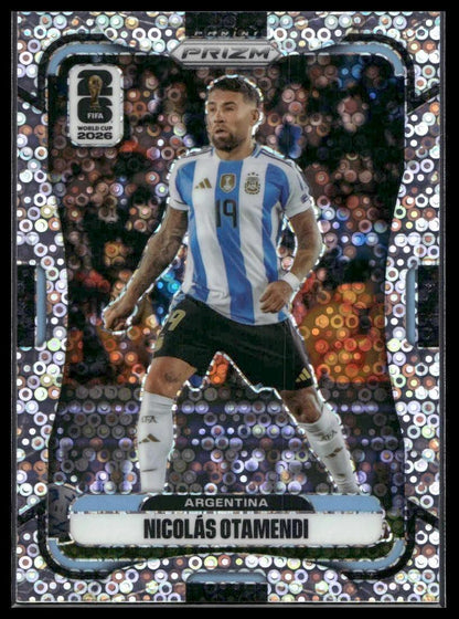 2026 Panini Prizm FIFA World Cup #12 Nicolas Otamendi Disco Prizm