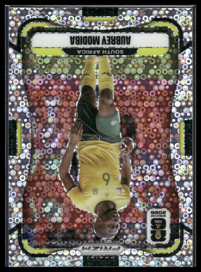 2026 Panini Prizm FIFA World Cup #411 Aubrey Modiba Disco Prizm