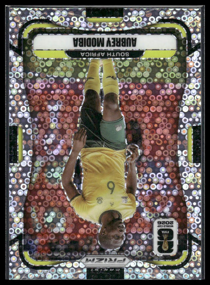 2026 Panini Prizm FIFA World Cup #411 Aubrey Modiba Disco Prizm