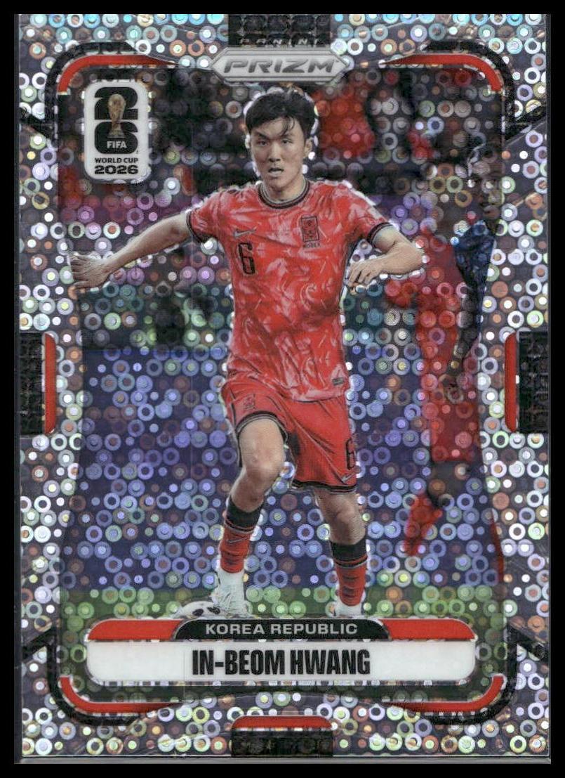 2026 Panini Prizm FIFA World Cup #283 In-Beom Hwang Disco Prizm