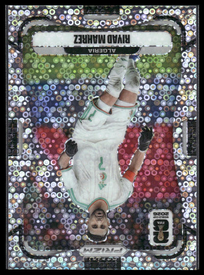 2026 Panini Prizm FIFA World Cup #135 Riyad Mahrez Disco Prizm