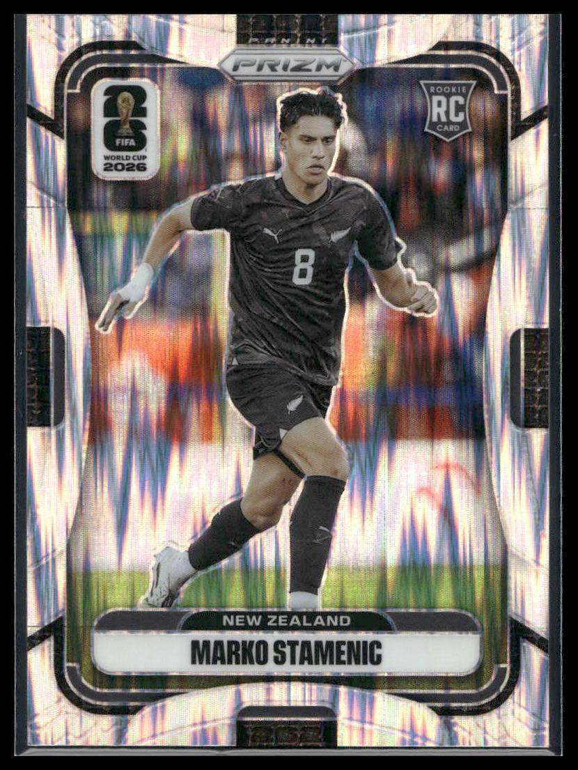 2026 Panini Prizm FIFA World Cup #319 Marko Stamenic Wave Prizm