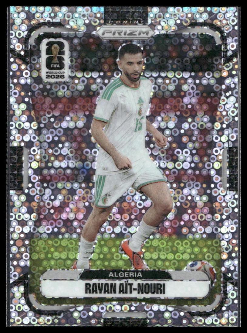 2026 Panini Prizm FIFA World Cup #131 Rayan Ait-Nouri Disco Prizm