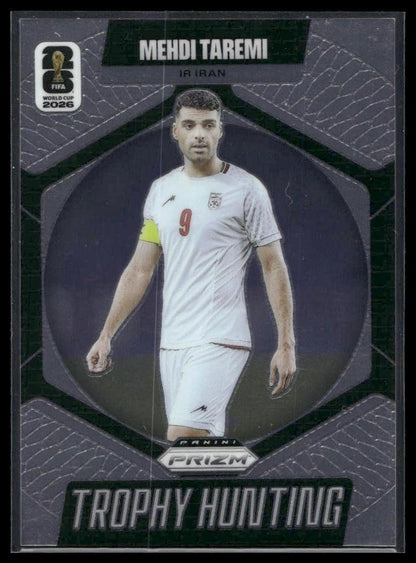 2026 Panini Prizm FIFA World Cup #11 Mehdi Taremi Trophy Hunting Silver Prizm