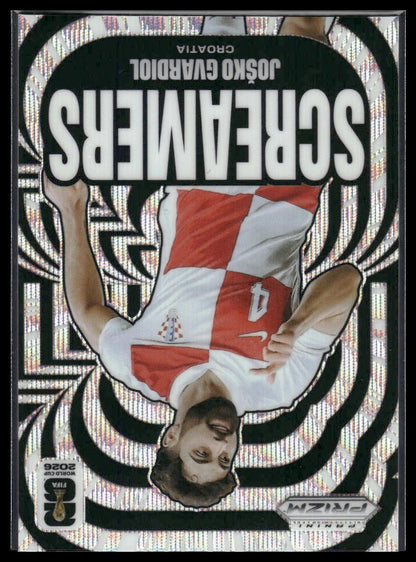 2026 Panini Prizm FIFA World Cup #12 Josko Gvardiol Screamers Lazer Prizm