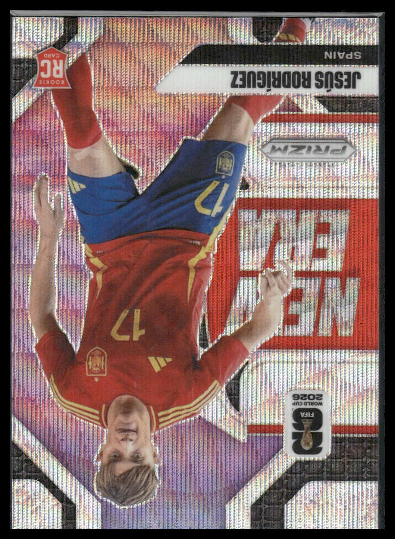 2026 Panini Prizm FIFA World Cup #6 Jesus Rodriguez New Era Wave