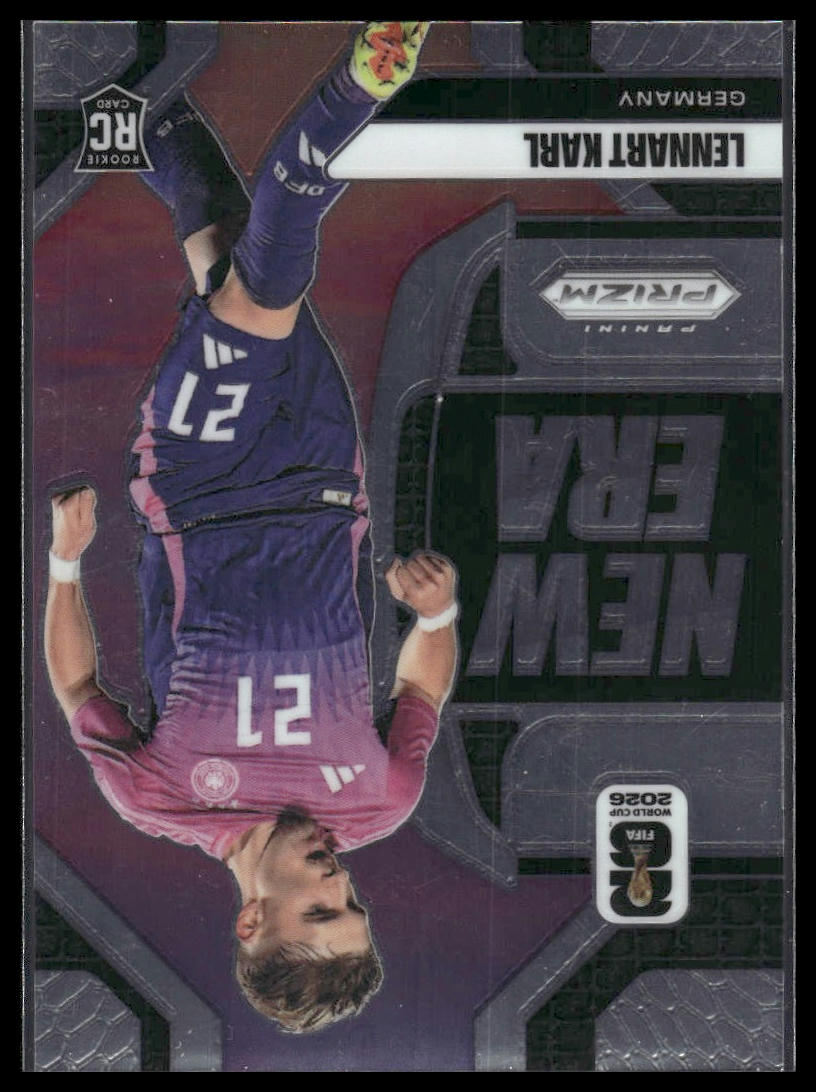 2026 Panini Prizm FIFA World Cup #16 Lennart Karl New Era Silver Prizm