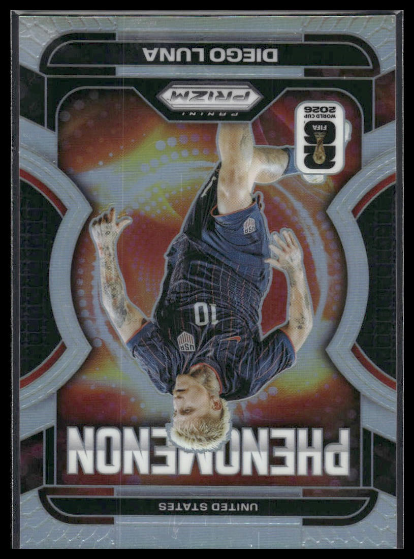 2026 Panini Prizm FIFA World Cup #18 Diego Luna Phenomenon Silver Prizm
