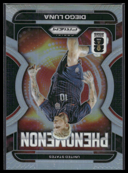 2026 Panini Prizm FIFA World Cup #18 Diego Luna Phenomenon Silver Prizm