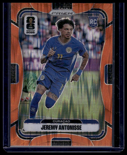2026 Panini Prizm FIFA World Cup #205 Jeremy Antonisse Orange Wave Prizm #/315