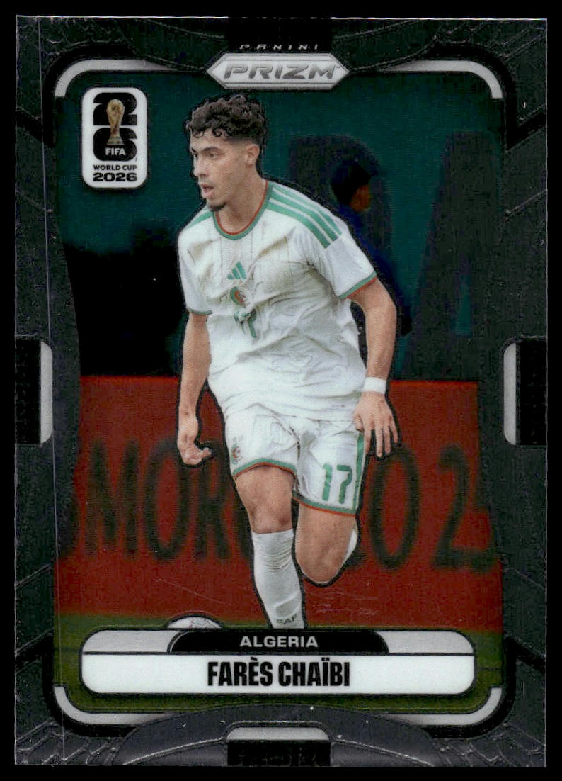 2026 Panini Prizm FIFA World Cup #133 Fares Chaibi Silver Prizm