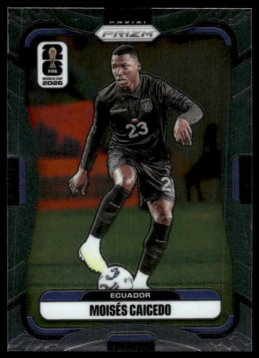 2026 Panini Prizm FIFA World Cup #210 Moises Caicedo Silver Prizm