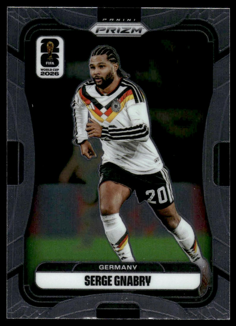 2026 Panini Prizm FIFA World Cup #43 Serge Gnabry Silver Prizm