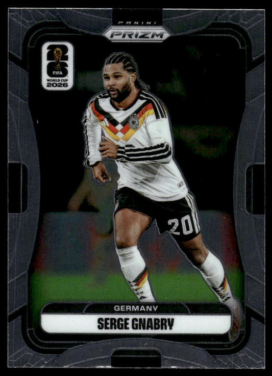 2026 Panini Prizm FIFA World Cup #43 Serge Gnabry Silver Prizm