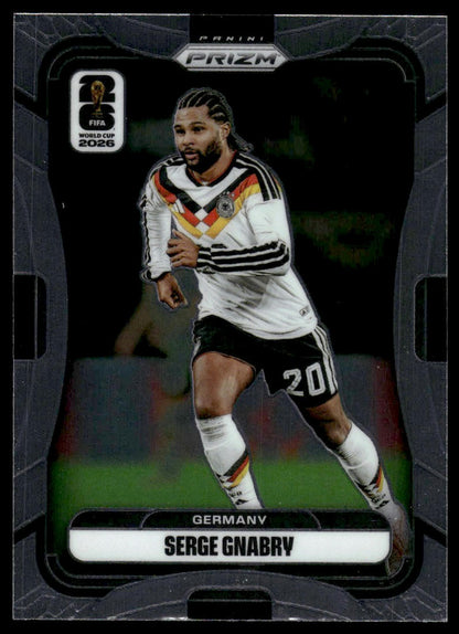 2026 Panini Prizm FIFA World Cup #43 Serge Gnabry Silver Prizm