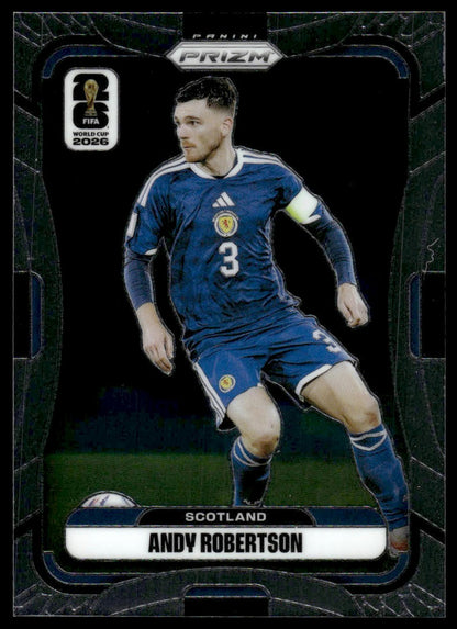2026 Panini Prizm FIFA World Cup #389 Andy Robertson Silver Prizm