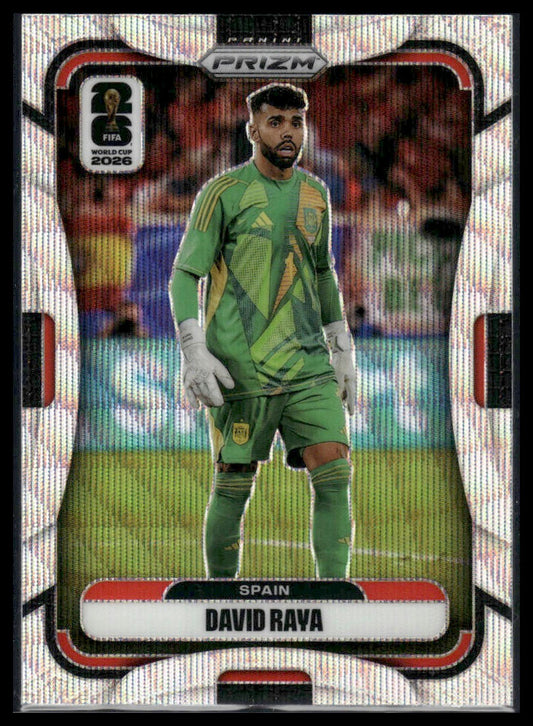 2026 Panini Prizm FIFA World Cup #83 David Raya Wave Prizm