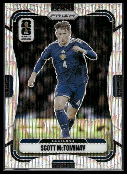 2026 Panini Prizm FIFA World Cup #393 Scott McTominay Wave Prizm