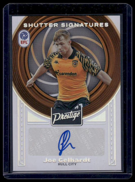 2025-26 Panini Prestige EFL #SS-JG Joe Gelhardt Shutter Signatures Auto