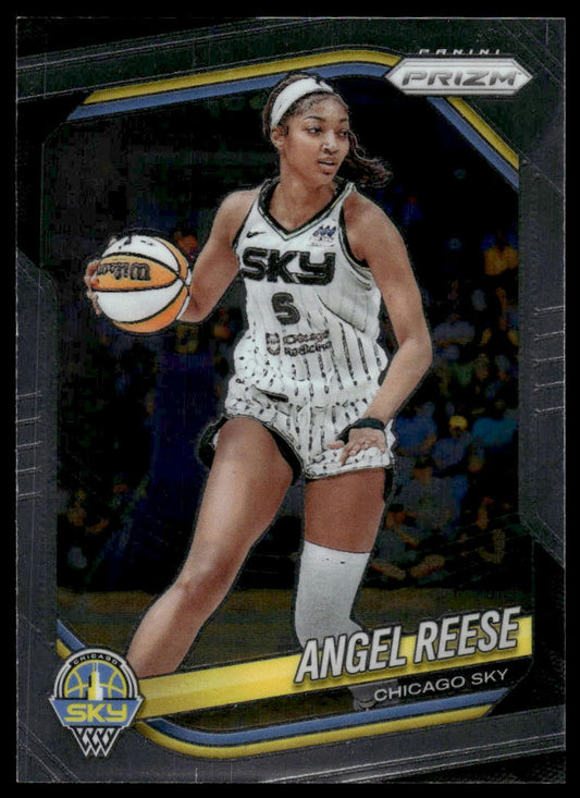 2025 Panini Prizm WNBA #92 Angel Reese Swirl Prizms
