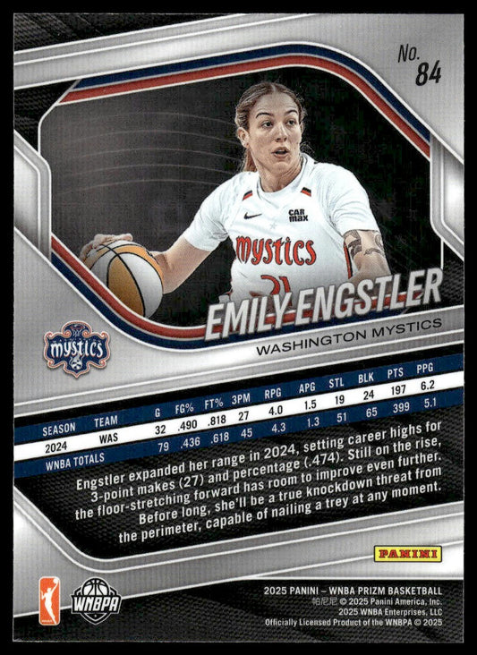 2025 Panini Prizm WNBA #84 Emily Engstler