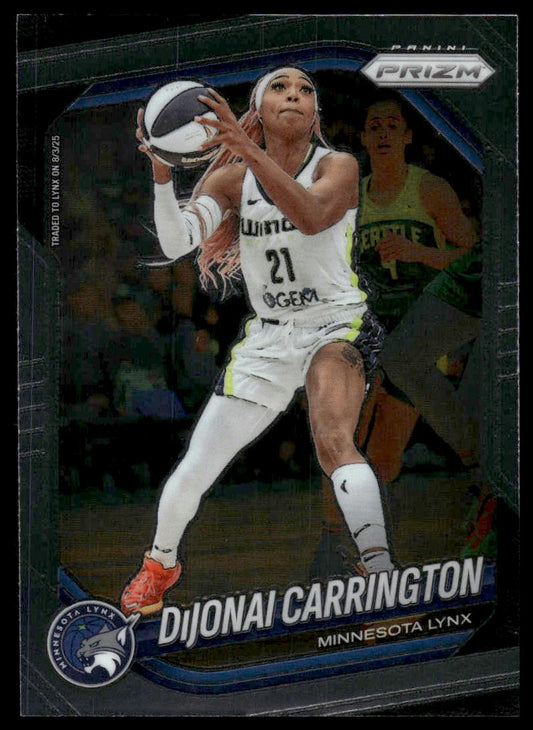 2025 Panini Prizm WNBA #9 DiJonai Carrington