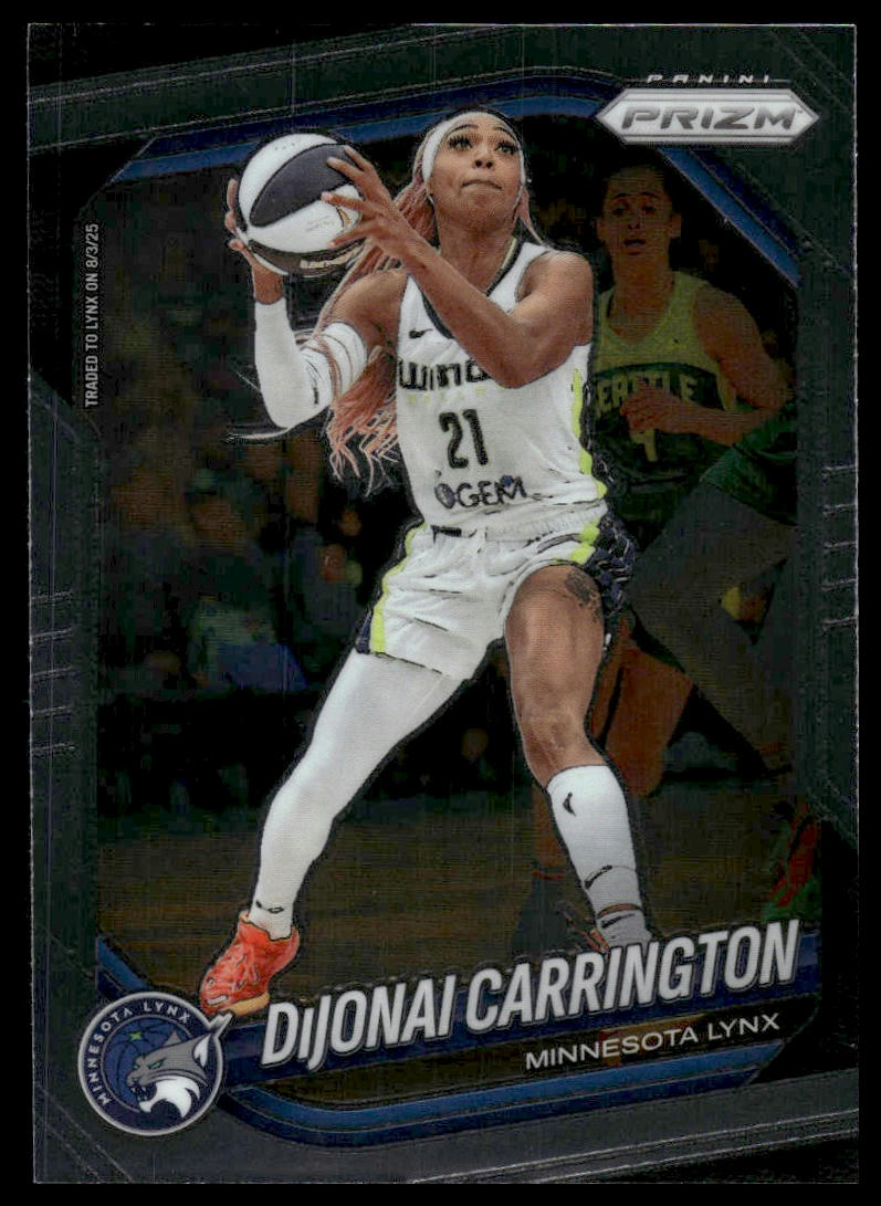 2025 Panini Prizm WNBA #9 DiJonai Carrington