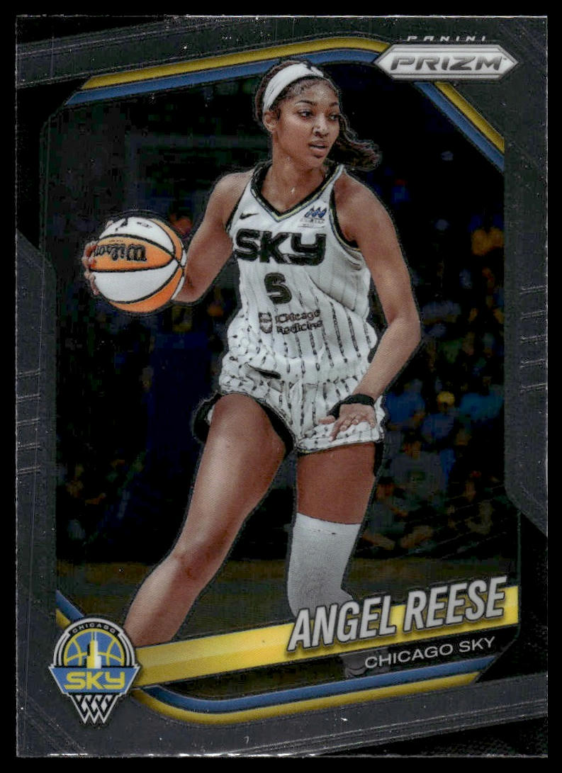 2025 Panini Prizm WNBA #92 Angel Reese Swirl Prizms