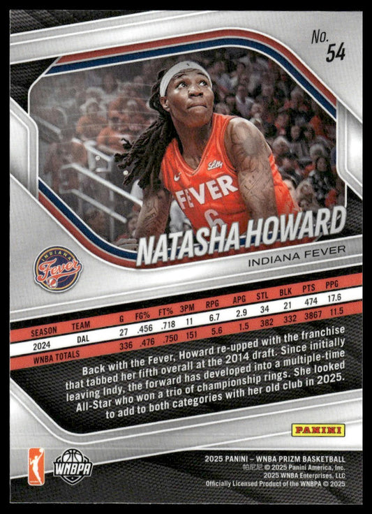 2025 Panini Prizm WNBA #54 Natasha Howard