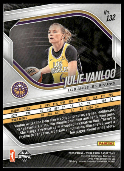 2025 Panini Prizm WNBA #132 Julie Vanloo