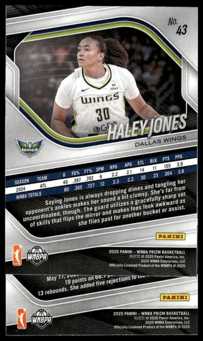 2025 Panini Prizm WNBA #75 Aliyah Boston