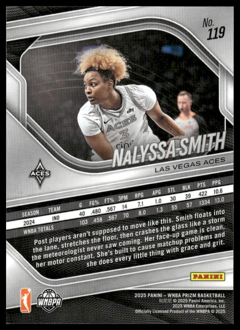2025 Panini Prizm WNBA #119 NaLyssa Smith