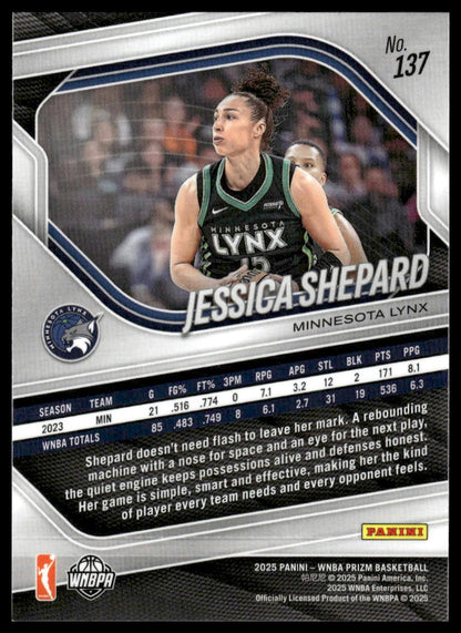2025 Panini Prizm WNBA #137 Jessica Shepard