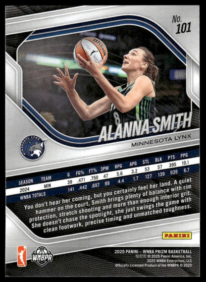 2025 Panini Prizm WNBA #101 Alanna Smith