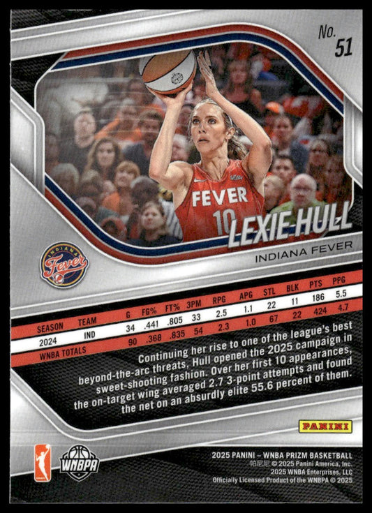 2025 Panini Prizm WNBA #51 Lexie Hull
