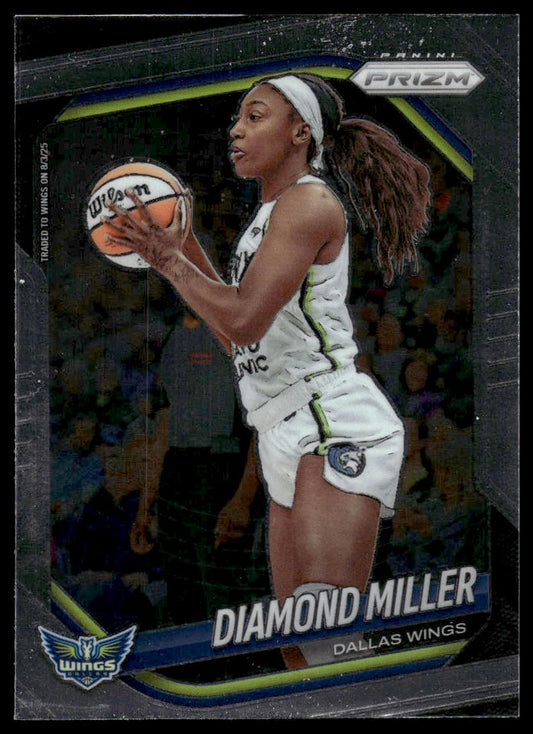 2025 Panini Prizm WNBA #27 Diamond Miller