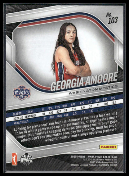 2025 Panini Prizm WNBA #103 Georgia Amoore