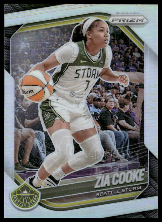 2025 Panini Prizm WNBA #110 Zia Cooke WNBA Logo Prizms