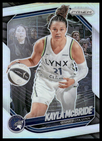 2025 Panini Prizm WNBA #45 Kayla McBride Green Prizms