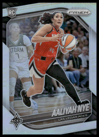 2025 Panini Prizm WNBA #15 Aaliyah Nye Silver Prizms