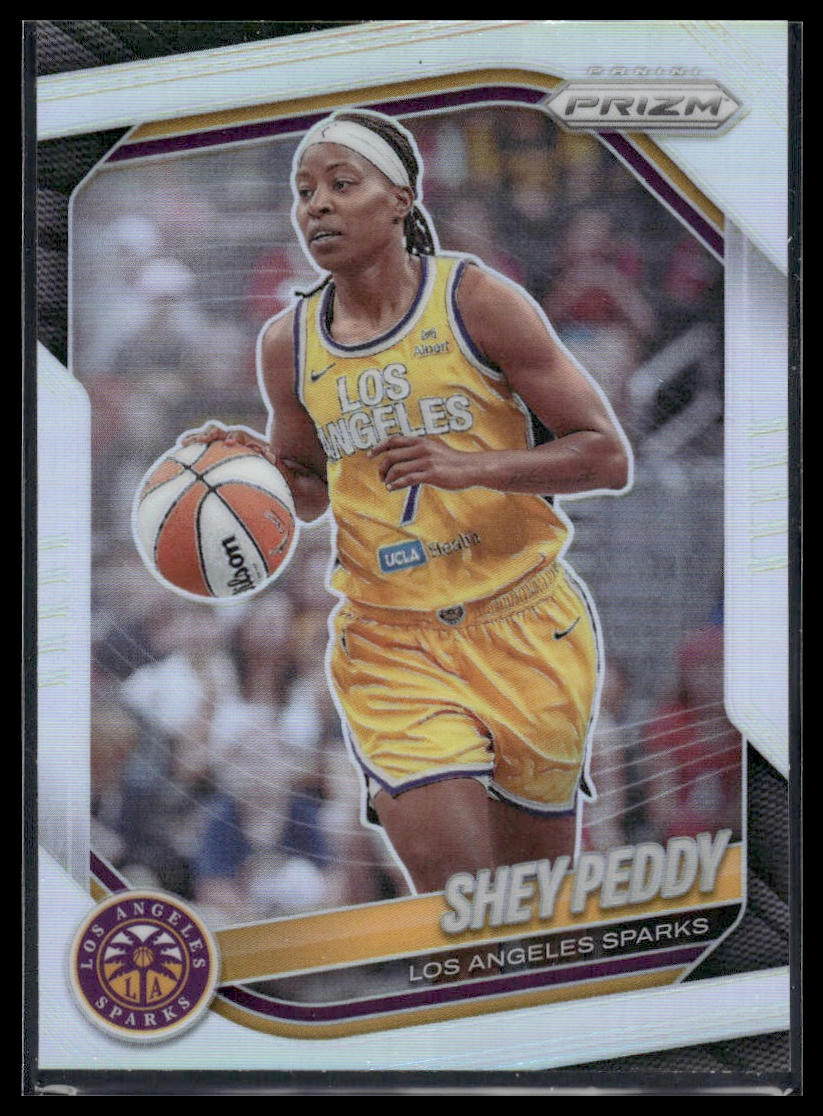 2025 Panini Prizm WNBA #136 Shey Peddy Silver Prizms