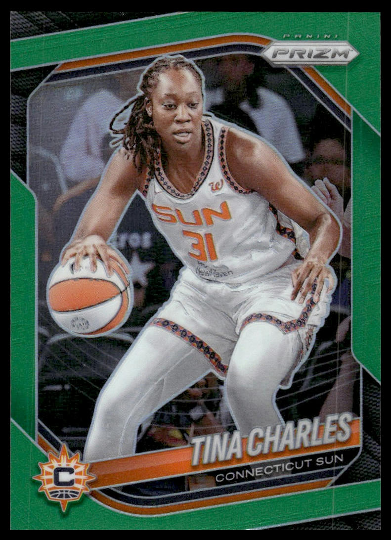 2025 Panini Prizm WNBA #3 Tina Charles Silver Prizms
