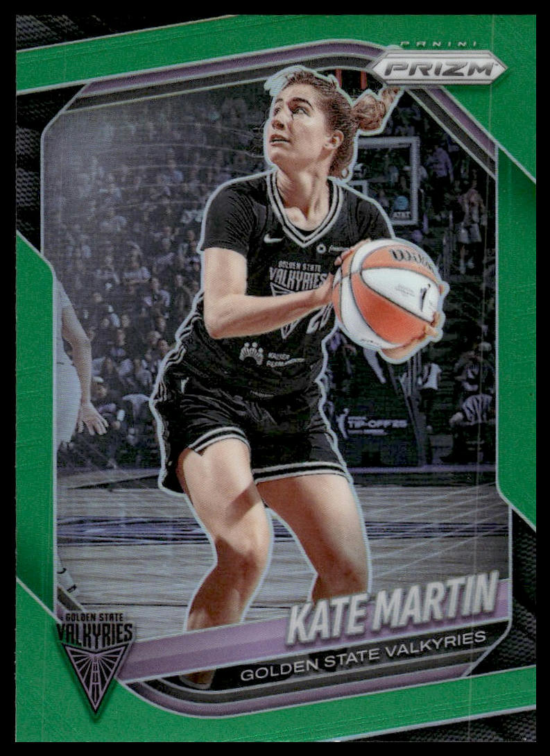 2025 Panini Prizm WNBA #97 Kate Martin Green Prizms