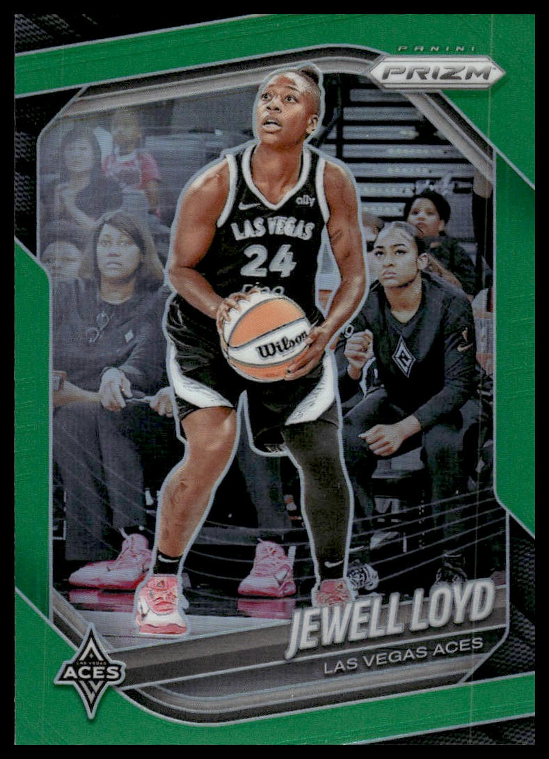 2025 Panini Prizm WNBA #57 Jewell Loyd Green Prizms