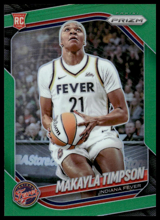 2025 Panini Prizm WNBA #14 Makayla Timpson Silver Prizms