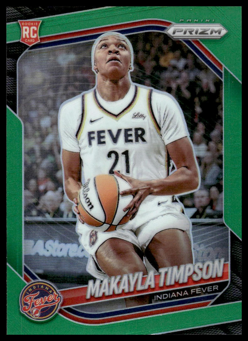 2025 Panini Prizm WNBA #14 Makayla Timpson Silver Prizms