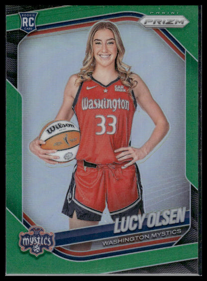 2025 Panini Prizm WNBA #145 Lucy Olsen Silver Prizms