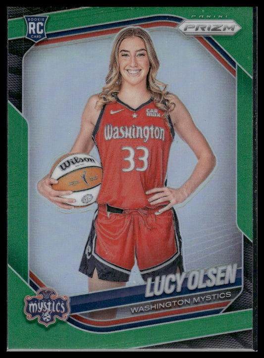 2025 Panini Prizm WNBA #145 Lucy Olsen Silver Prizms